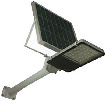 lampara solar led 100w con fotocelda y
