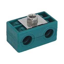 Tubeclo 18MM Twin Series Clamp, Polypropylene with