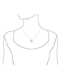 Plata de ley Collar con Colgante de 19 mm abierta Plumeria, 16 + 2" Extender