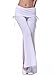 ZLTdream Women's Belly Dance Slit Pants Milk Silk