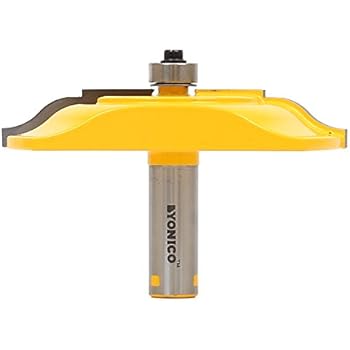 Yonico 12139 3-1/4-Inch Dia. Brick Mold Exterior Casing Router Bit 1/2 ...