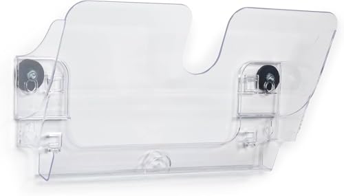 Durable Magnetic Leaflet Holder Flexiplus A4 Landscape, Clear, Wall-Mounted
