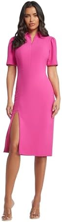 dress the population pilar dress Dress the Population Women's Pilar Long Sleeve Dress - White