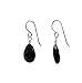 FRONAY Natural Stone Sterling Silver Drop Dangle Hook Earrings - Made in USA
