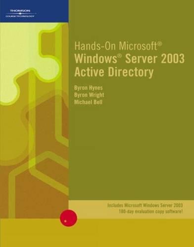 Hands-On Microsoft Windows Server 2003 Active Directory (Networking)
