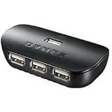Dynex 4-Port USB 2.0 Hub DX-HB4PT