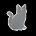 liumiKK DIY Cat Silicone Resin Molds Animal Pendant Necklace Jewelry Mold Tools
