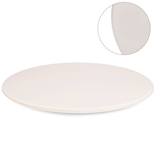 Extra Thick Round Pizza Stone for Cooking Baking Grilling-JUNING