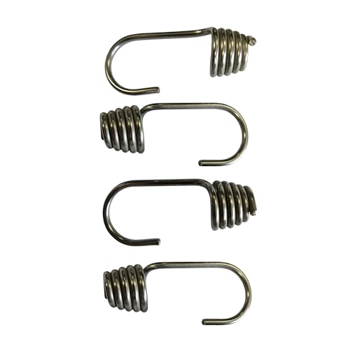 WERKA PRO Edelstahlhaken für Spannvorrichtung Packung mit 4 10 mm