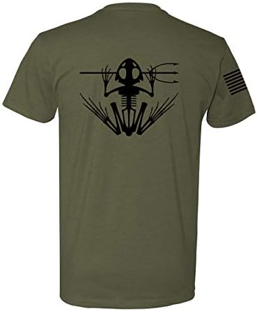 Navy Seal Bonefrog UDT Special Forces 2 Sided Premium Fashion Fitted Military T-Shirt 0885