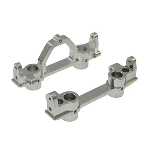 Kofun Front Support, Metal Front & Rear Bumper Mount for 1/10 Axial Scx10 Crawler SCX0026 90022 90035 Ideal Christmas Birthday Front Support,Rear Bracket Gift for Kids Titanium Gray