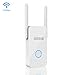 MSRM 1200Mbps Dual Band WiFi Range Extender with Dual External Antennas WiFi Repeater 360 Degree Covering WiFi Booster(White) (WT-A01)