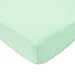 American Baby Company Heavenly Soft Chenille Fitted Crib Sheet for Standard Crib and Toddler Mattresses, Mint, for Boys and Girls, Pack of 1