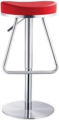 Simple stainless steel lift bar stool barber chair company reception desk KTV home
