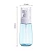 Plastic Spray Bottle for Women, 2oz Empty Travel Bottles Water Misting for Facial Body, Clear Toiletry Sprayer Setting Airless Atomizer Refillable Containers for Perfume Cosmetic Lotion 3 pcs/60ml