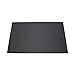 Pet Food Mat for Dogs and Cats Premium Grade Black Silicone Easy to Clean Indoor and Outdoor Use, 19 x .4 x 11.5 Inches