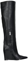 Vince Camuto Women's Tiasie Knee High Boot, Black, 11