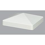 4 X 4 External Pyramid Vinyl Post Cap