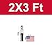 G128 American USA Flag | 2x3 Ft | ToughWeave Series Embroidered 210D Polyester | Country Flag, Embroidered Stars, Sewn Stripes, Indoor/Outdoor, Vibrant Colors, Brass Grommets