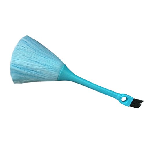 Ankola Cleaning Brush, Multi-Function Mini Keyboard Vehicle Anti-Static Dust Brush Desktop Sweeper Cleaning Home Dusting Brush (Blue, 0.80.3'')