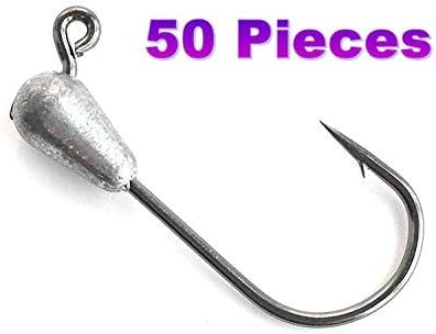 Wtrees 50-PC Best Tube Jig Heads(1/8oz)(Kit H)