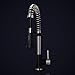 VIGO Edison 19'' H Single Handle Pull-Down Sprayer Kitchen Faucet in Stainless Steel and Matte Black-VG02001STMB