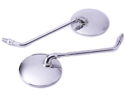 2x Motorcycle Side Mirror Motorbike Rear View Left & Right Side View Mirrors Fit For HONDA CB500 CB650 CB750 CB900