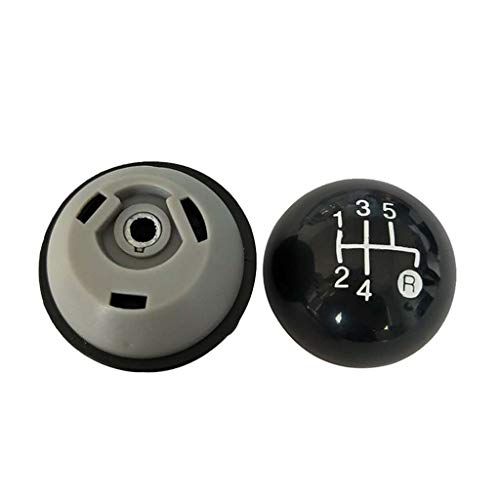 image for Graysky Fiat 500 5 Speed New Style Black Knob Cap, Fiat Part number: 5