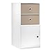 iCube 2-Drawer Nightstand (White)