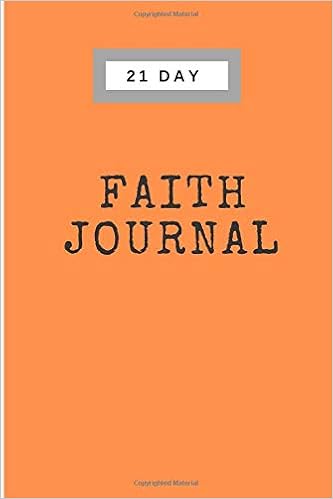 21 Day Faith Journal A Journey Of Faith In God With Bible Verses To Meditate On Press Oysten 9781798212110 Amazon Com Books