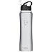 SWIG SAVVY Stainless Steel Insulated Leak Proof Flip Top Straw Cap Water Bottles with Pouch & Clip, Steel, 24oz