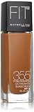 Maybelline Fit Me Dewy + Smooth Foundation, Coconut, 1 fl. oz. (Packaging May Vary)