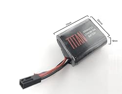 Titan Airsoft Battery 3000mAh 11.1v Brick Tamiya
