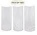 [Upgraded] Pill Crusher Pouches, Pack of 1000 - Disposable Plastic Bags for Crushed Tablets - Clear Storage Packets for Medicine Grinder, Cutter