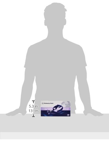 Halyard Health Lavender Nitrile Exam Gloves (52818), Thin Mil, 2.8 Mil, Ambidextrous, 9.5", Medium, 250 / Box