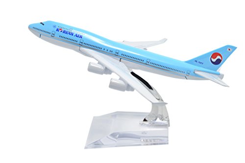 TANG DYNASTY(TM) 1:400 16cm Boeing B747-400 Korean Air Metal Airplane Model Plane Toy Plane Model