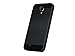 ULAK Galaxy S4 Case, S4 Case - Hybrid Slim Hard Back Case Cover Rubber Bumper 2in1 Rigid Plastic Shell + TPU Daul Layer w/Card Storage for Samsung Galaxy S4 I9500 (Black/Black)