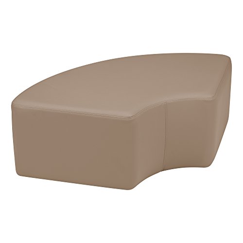 Learniture Structured Quarter Round 12" H Stool -Flexible Modular Collaborative…