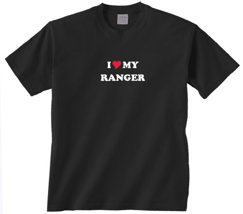 Gildan I Love My Ranger T-Shirt Black X-Large