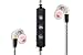 Bluetooth Headphones SGIN Lightweight Noise-isolating Wireless Sports Headphones Dual Audio Stereo with Detachable-all Bluetooth-enabled Devices (Colorless)