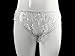 Haian G-String For Mens PVC Underwear (X-Large Glass Clear)