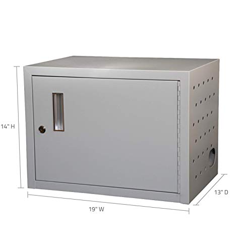 Offex Home Office 12 Tablet Wall Desk Charging Box