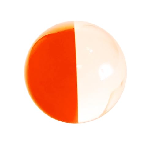 DSJUGGLING Transparent Colored Two-Tone 80mm Acrylic Contact Juggling Ball for Single Ball Tricks & Stage Performance - 2-Tone Acrylic Sphere in 3.15