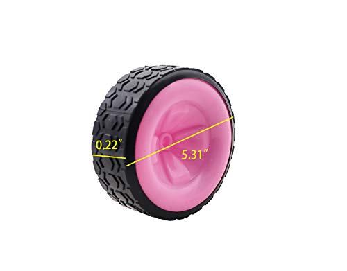 MOSHAY Bicycle Training Wheels Fits 16 18 20 22 24 inch Kids Variable Bike (D-Pink) - Thumbnail 3