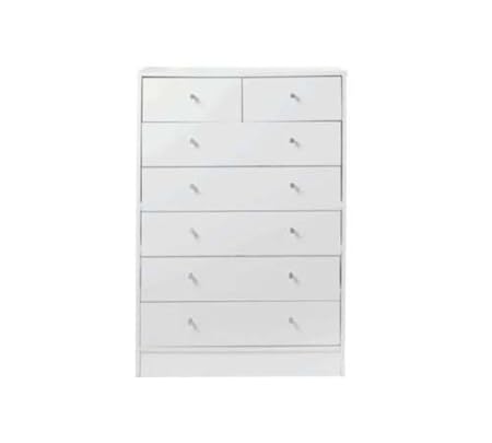 Brand New Malibu 5 2 Drawer Chest White Effect Cheapest On