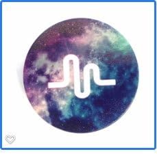 Phone Stand and Grip - Flowers & Nature (Galaxy Musically Symbol)