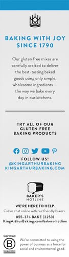 KING ARTHUR FLOUR, CORNBREAD + MUFFIN MIX, GLUTEN FREE, 14 OUNCE (PACKAGING MAY VARY)