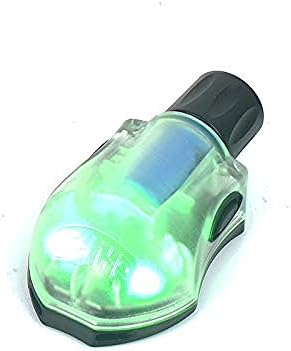 HEL-Star 6 Tactical Helmet Signal Light Green & IR Or Red & IR Military Airborne Survival Light with Magic Tape Fast Helmet Rescue Light