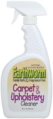 Earthworm Carpet and Upholstery Cleaner, 22 Ounce - 6 per case.