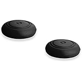 Analog Controller Gamepad Thumb Stick Grips Thumbsticks Joystick Cap Cover for Switch NS Controller (Black)